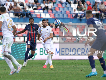 Massimo Coda of UC Sampdoria is in action during the Serie B match between Cosenza and Sampdoria at the Stadio ''Gigi Marulla'' in Cosenza,...