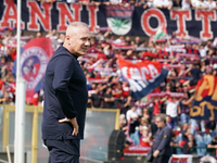 Massimiliano Alvini, head coach of Cosenza Calcio, watches the Serie B match between Cosenza and Sampdoria at the Stadio ''Gigi Marulla'' in...