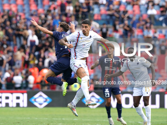 Fabio Depaoli of UC Sampdoria is in action during the Serie B match between Cosenza and Sampdoria at the Stadio ''Gigi Marulla'' in Cosenza,...