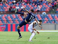 Tommaso D'Orazio of Cosenza is in action during the Serie B match between Cosenza and Sampdoria at the Stadio ''Gigi Marulla'' in Cosenza, I...