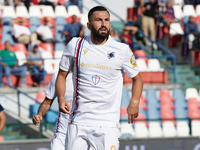 Massimo Coda of UC Sampdoria is in action during the Serie B match between Cosenza and Sampdoria at the Stadio ''Gigi Marulla'' in Cosenza,...