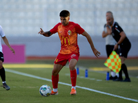 Leandro Lautaro Lacunza of Birkirkara is in action during the Malta 360 Sports Premier League soccer match between Hibernians and Birkirkara...