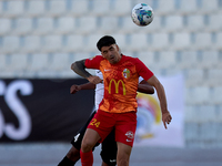 Leandro Lautaro Lacunza of Birkirkara is in action during the Malta 360 Sports Premier League soccer match between Hibernians and Birkirkara...