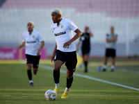 Nunes Silva Pedro Henrique of Hibernians is in action during the Malta 360 Sports Premier League soccer match between Hibernians and Birkirk...