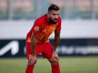 Maxuel Samurai of Birkirkara during the Malta 360 Sports Premier League soccer match between Hibernians and Birkirkara at the National Stadi...