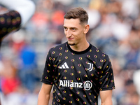 Jonas Rouhi of Juventus FC looks on during the Serie A Enilive match between Empoli FC and Juventus FC at Stadio Carlo Castellani on Septemb...