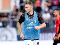 Teun Koopmeiners of Juventus FC looks on during the Serie A Enilive match between Empoli FC and Juventus FC at Stadio Carlo Castellani on Se...