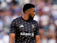 Bremer of Juventus FC looks on during the Serie A Enilive match between Empoli FC and Juventus FC at Stadio Carlo Castellani on September 14...