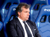 Cristiano Giuntoli sport director of Juventus FC looks on during the Serie A Enilive match between Empoli FC and Juventus FC at Stadio Carlo...