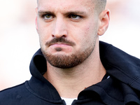 Federico Gatti of Juventus FC looks on during the Serie A Enilive match between Empoli FC and Juventus FC at Stadio Carlo Castellani on Sept...