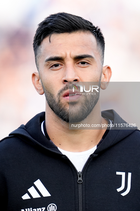 Nicolas Gonzalez of Juventus FC looks on during the Serie A Enilive match between Empoli FC and Juventus FC at Stadio Carlo Castellani on Se...