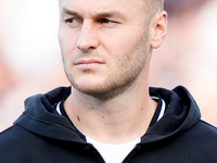 Teun Koopmeiners of Juventus FC looks on during the Serie A Enilive match between Empoli FC and Juventus FC at Stadio Carlo Castellani on Se...