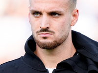 Federico Gatti of Juventus FC looks on during the Serie A Enilive match between Empoli FC and Juventus FC at Stadio Carlo Castellani on Sept...