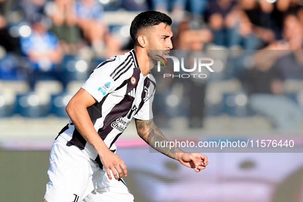 Nicolas Gonzalez of Juventus FC looks on during the Serie A Enilive match between Empoli FC and Juventus FC at Stadio Carlo Castellani on Se...