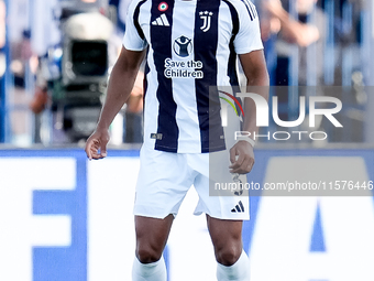 Bremer of Juventus FC during the Serie A Enilive match between Empoli FC and Juventus FC at Stadio Carlo Castellani on September 14, 2024 in...