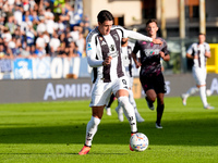 Dusan Vlahovic of Juventus FC during the Serie A Enilive match between Empoli FC and Juventus FC at Stadio Carlo Castellani on September 14,...