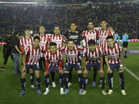 Team Chivas de Guadalajara poses before the 17th round match of the Torneo de Apertura as part of the Liga MX between Chivas de Guadalajara...