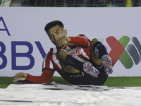 Fernando Beltran Cruz #20 of Chivas de Guadalajara during the 17th round match of the Torneo de Apertura as part of the Liga MX between Chiv...