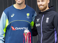 Match presentation during the third Vitality T20 International between England and Australia at Emirates Old Trafford in Manchester, England...