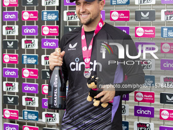 Match presentation during the third Vitality T20 International between England and Australia at Emirates Old Trafford in Manchester, England...