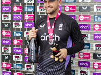 Match presentation during the third Vitality T20 International between England and Australia at Emirates Old Trafford in Manchester, England...