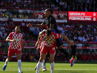 Raphinha of FC Barcelona during the La Liga EA SPORTS match against Girona in Barcelona, Spain, on September 15, 2024 (