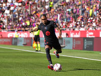 Raphinha of FC Barcelona during the La Liga EA SPORTS match against Girona in Barcelona, Spain, on September 15, 2024 (