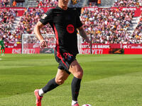 Dani Olmo of FC Barcelona during the La Liga EA SPORTS match against Girona in Barcelona, Spain, on September 15, 2024 (