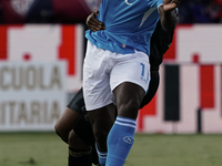 Romelu Lukaku (Napoli SSC) during the Serie A TIM match between Cagliari Calcio and Napoli SSC in Italy on September 15, 2024 (