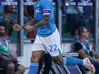 Giovanni Di Lorenzo (Napoli SSC) celebrates during the Serie A TIM match between Cagliari Calcio and Napoli SSC in Italy on September 15, 20...