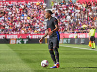 Raphinha of FC Barcelona during the La Liga EA SPORTS match against Girona in Barcelona, Spain, on September 15, 2024 (