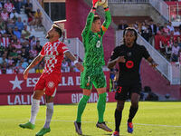 Marc-Andre ter Stegen of FC Barcelona during the La Liga EA SPORTS match against Girona in Barcelona, Spain, on September 15, 2024 (