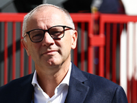 Stefano Domenicali ahead of the Formula 1 Grand Prix of Azerbaijan at Baku City Circuit in Baku, Azerbaijan on September 15, 2024. (