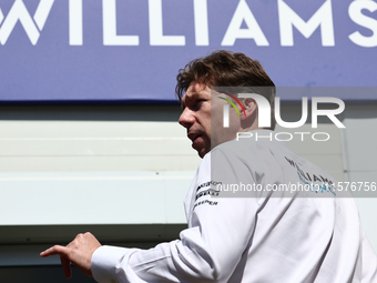 James Vowles ahead of the Formula 1 Grand Prix of Azerbaijan at Baku City Circuit in Baku, Azerbaijan on September 15, 2024. (