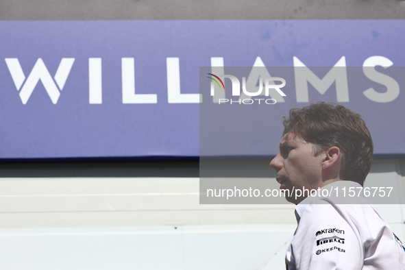 James Vowles ahead of the Formula 1 Grand Prix of Azerbaijan at Baku City Circuit in Baku, Azerbaijan on September 15, 2024. 