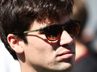 Lance Stroll of Aston Martin Aramco ahead of the Formula 1 Grand Prix of Azerbaijan at Baku City Circuit in Baku, Azerbaijan on September 15...