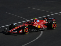 Carlos Sainz of Ferrari during the Formula 1 Grand Prix of Azerbaijan at Baku City Circuit in Baku, Azerbaijan on September 15, 2024. (