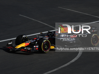 Max Verstappen of Red Bull Racing during the Formula 1 Grand Prix of Azerbaijan at Baku City Circuit in Baku, Azerbaijan on September 15, 20...