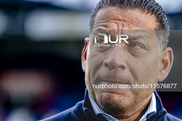 RKC trainer Henk Fraser during the match Willem II - RKC at the Koning Willem II stadium for the Dutch Eredivisie season 2024-2025 in Tilbur...