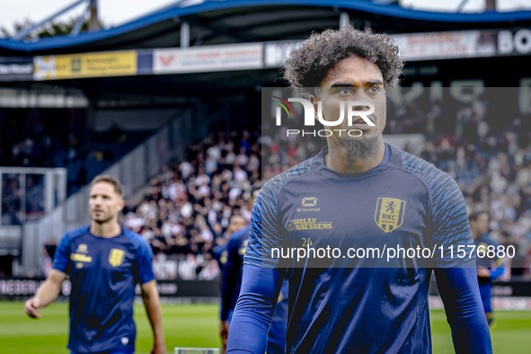 RKC player Godfried Roemeratoe plays during the match Willem II vs. RKC at the Koning Willem II stadium for the Dutch Eredivisie season 2024...