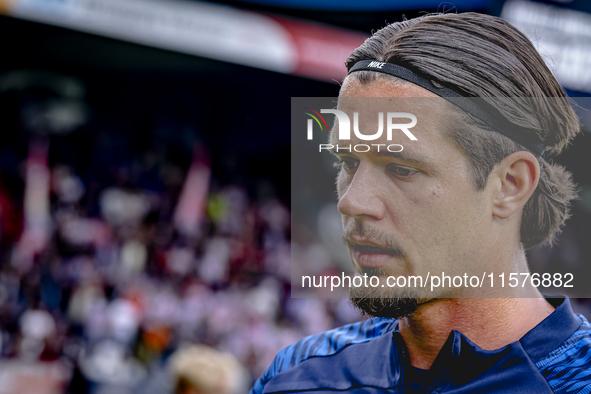 RKC player Oskar Zawada plays during the match Willem II vs. RKC at the Koning Willem II stadium for the Dutch Eredivisie season 2024-2025 i...