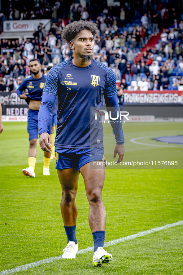 RKC player Godfried Roemeratoe plays during the match Willem II vs. RKC at the Koning Willem II stadium for the Dutch Eredivisie season 2024...