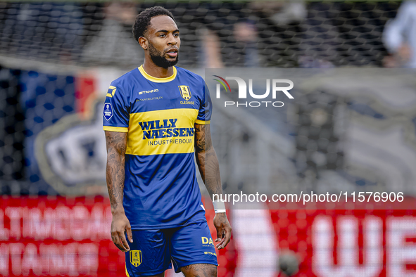 RKC player Denilho Cleonise plays during the match Willem II vs. RKC at the Koning Willem II stadium for the Dutch Eredivisie season 2024-20...