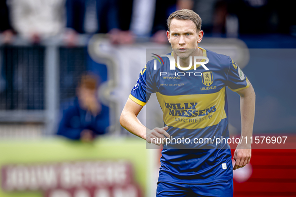 RKC player Julian Lelieveld plays during the match Willem II vs. RKC at the Koning Willem II stadium for the Dutch Eredivisie season 2024-20...