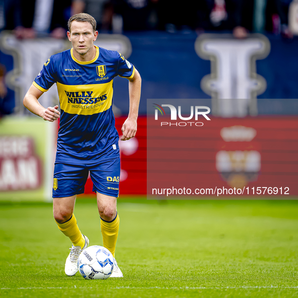 RKC player Julian Lelieveld plays during the match Willem II vs. RKC at the Koning Willem II stadium for the Dutch Eredivisie season 2024-20...