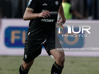 Razvan Marin (#18 Cagliari Calcio) during the Serie A TIM match between Cagliari Calcio and Napoli SSC in Italy, on September 15, 2024 (