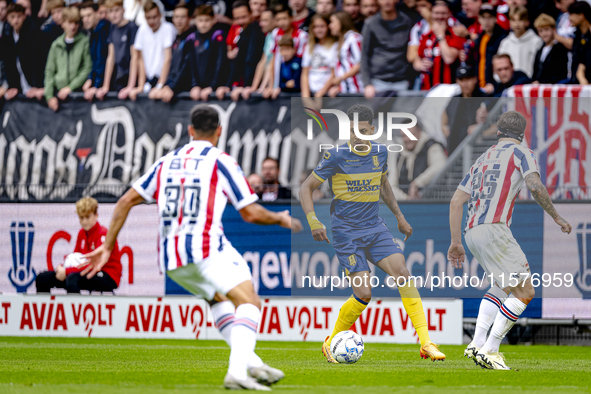 RKC player Richonell Margaret during the match Willem II vs. RKC at the Koning Willem II stadium for the Dutch Eredivisie season 2024-2025 i...