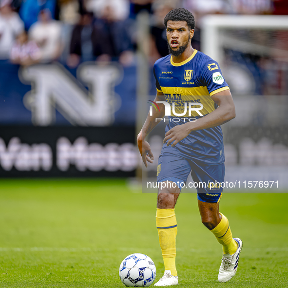 RKC player Roshon van Eijma plays during the match Willem II vs. RKC at the Koning Willem II stadium for the Dutch Eredivisie season 2024-20...