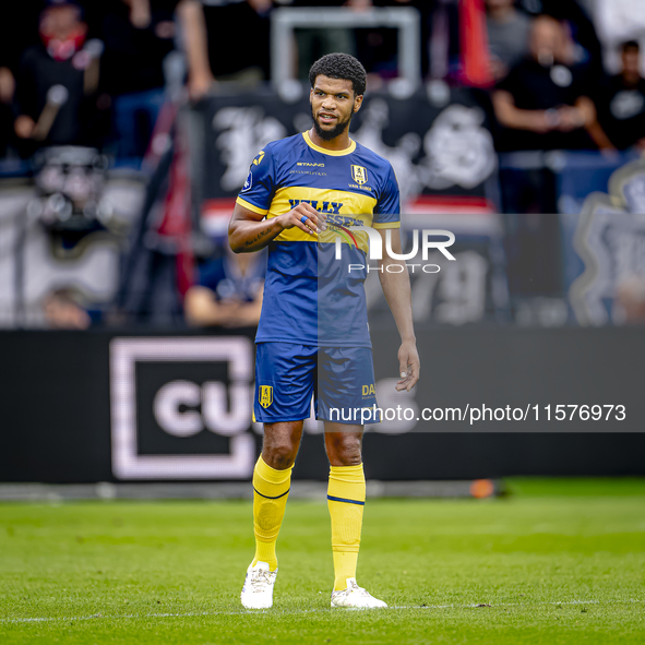 RKC player Roshon van Eijma plays during the match Willem II vs. RKC at the Koning Willem II stadium for the Dutch Eredivisie season 2024-20...