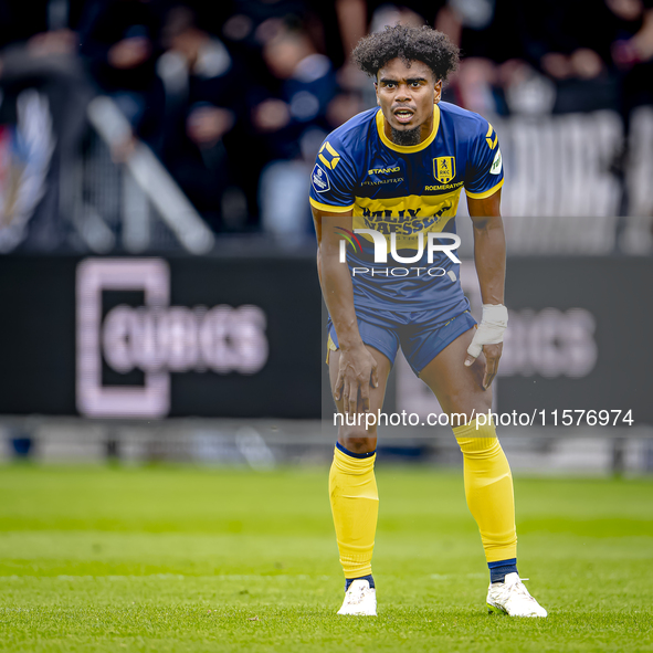 RKC player Godfried Roemeratoe plays during the match Willem II vs. RKC at the Koning Willem II stadium for the Dutch Eredivisie season 2024...